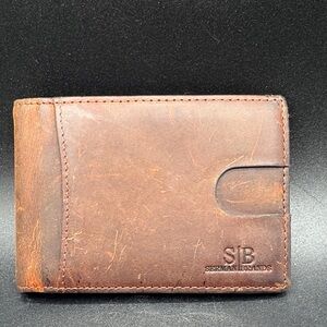 Sherman Brands Leather Wallet